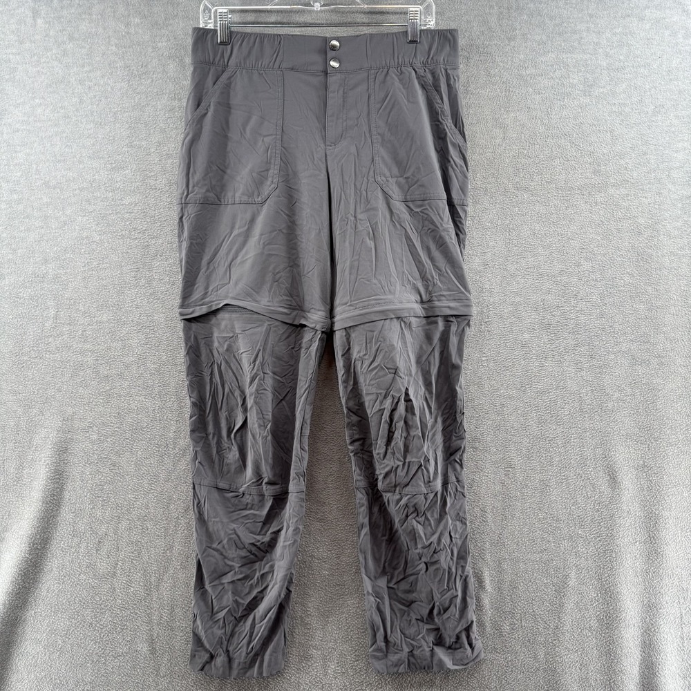 Columbia Convertible Pants Men's Size Medium Gray Hiking Lightweight